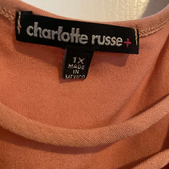 Charlotte Russe open shoulder long sleeve - Picture 3 of 5